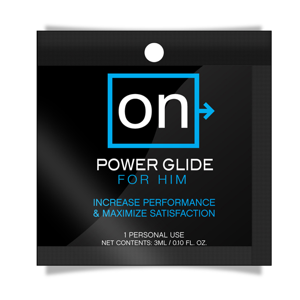 Sensuva "ON" Power Glide for HIM, võimekust suurendav geel meestele, minipakend,3ml!