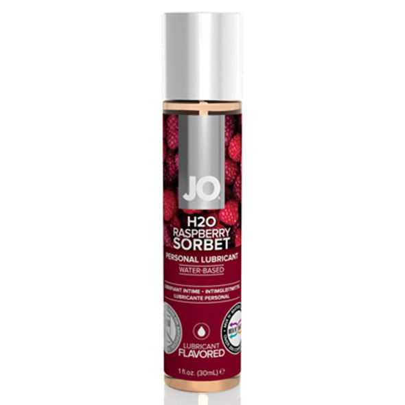 SYSTEM JO - H2O LUBRICANT RASPBERRY, vaarikamaitseline libesti, 30ml