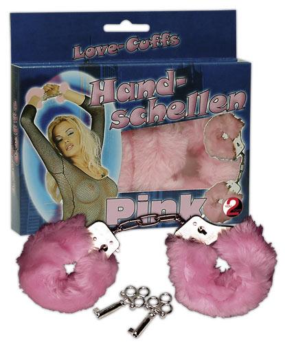 Handcuffs" Love Cuffs" pink