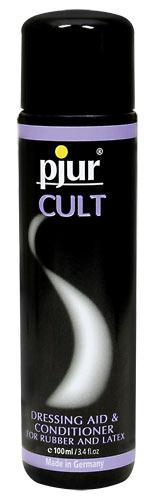 Pjur Cult Dressing Aid, spetsiaalne konditsioneer riietele ja lateksile, 100ml