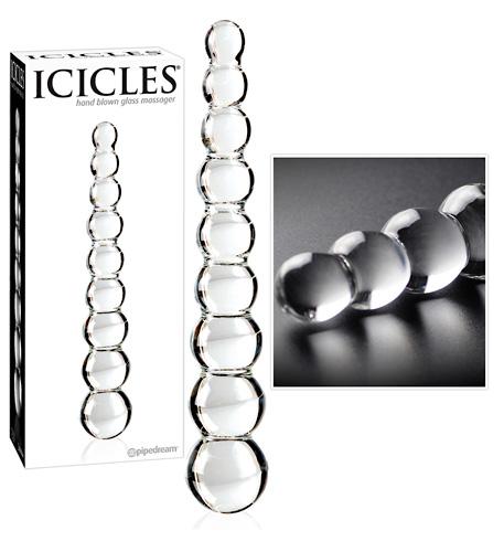 Icicles No. 2, klaasist anaaldildo/helmed