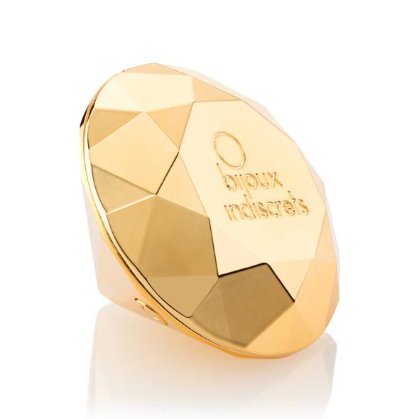 BIJOUX INDISCRETS - TWENTY ONE VIBRATING DIAMOND, teemantikujuline vibraator südamedaamile