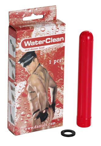 WaterClean Shower Head No Limit Extreme red (gay box), anaalne dušiotsik (gay), punane