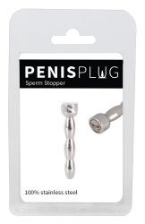 Penis Plug Sperm Stopper Skull, pealuuga sperma stopper/dilaator