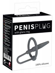 Penis Plug with Glans Ring, rõngas ja dilaator