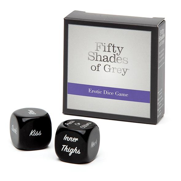 FIFTY SHADES OF GREY - EROTIC DICE GAME, täringud