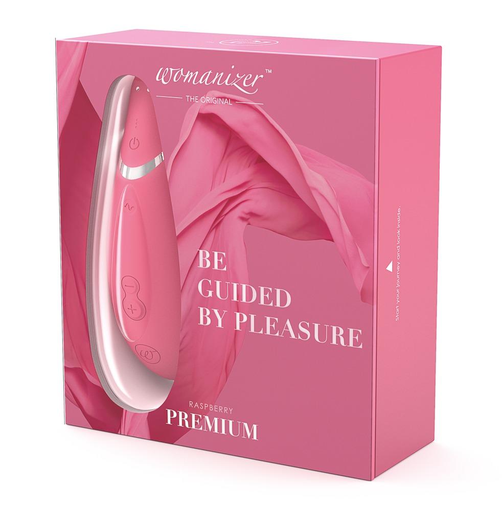 Womanizer Premium , naiste kliitorivibraator, roosa