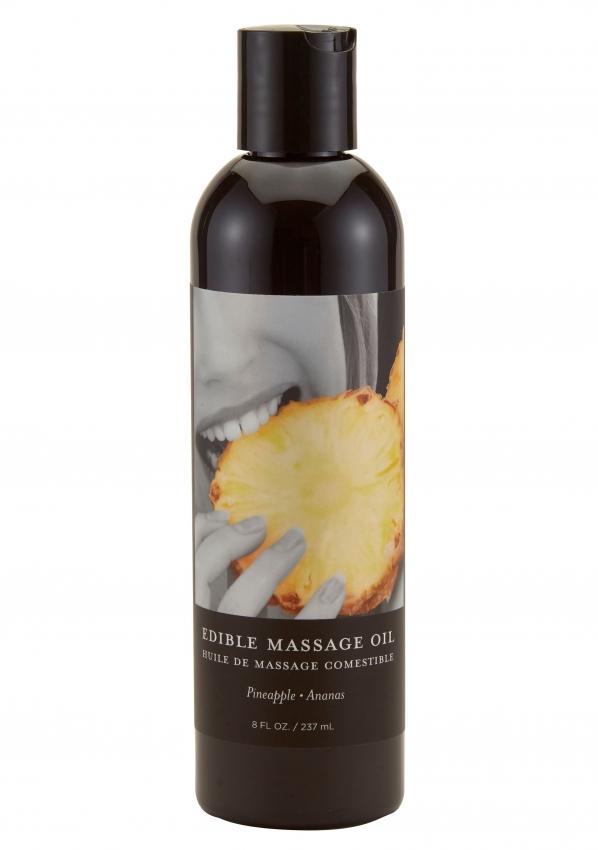 Pineapple Edible Massage Oil - söödav massaažiõli - värske ananass, 8oz / 237ml