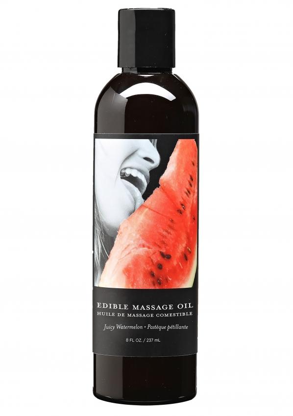 Watermelon Edible Massage Oil - söödav massaažiõli - mahlane arbuus,  8oz / 237ml
