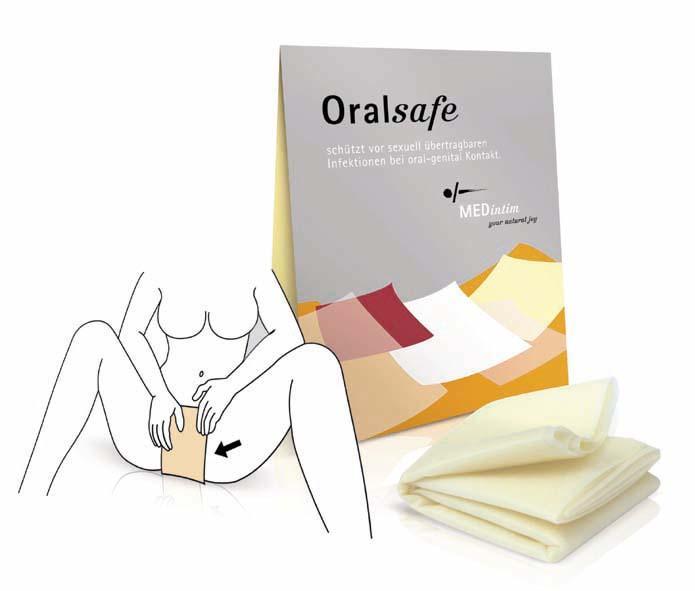 MEDintim oraalseksi kaitserätikud "Oralsafe Vanilje" 10 tk pakendis