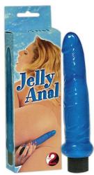 Jelly anal-vibraator sinine