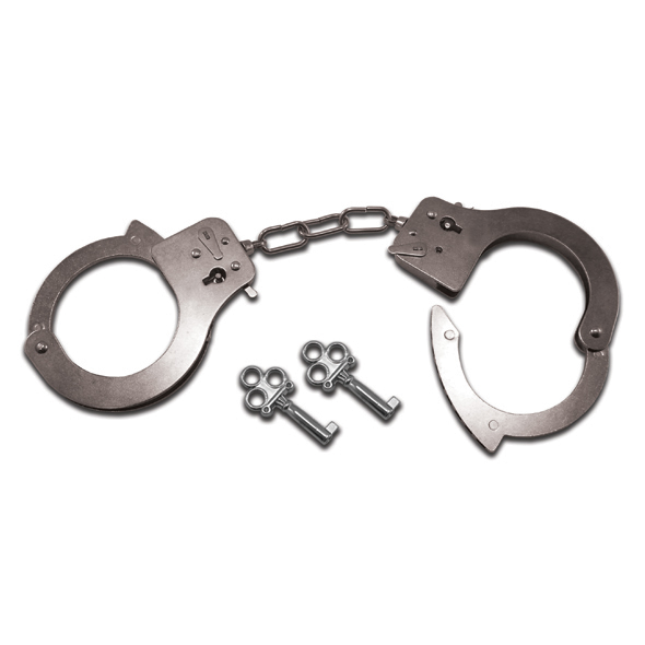  S&M - Metal Handcuffs, hõbedased käerauad