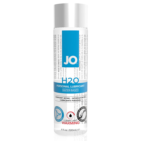  System JO -H2O LUBRICANT WARMING, soojendav/stimuleeriv libesti, 120ml