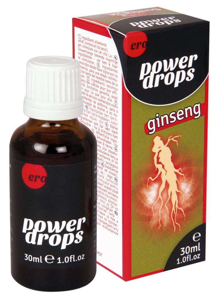 HOT  Power Ginseng Drops, toidulisand naistele ja meestele, 30ml