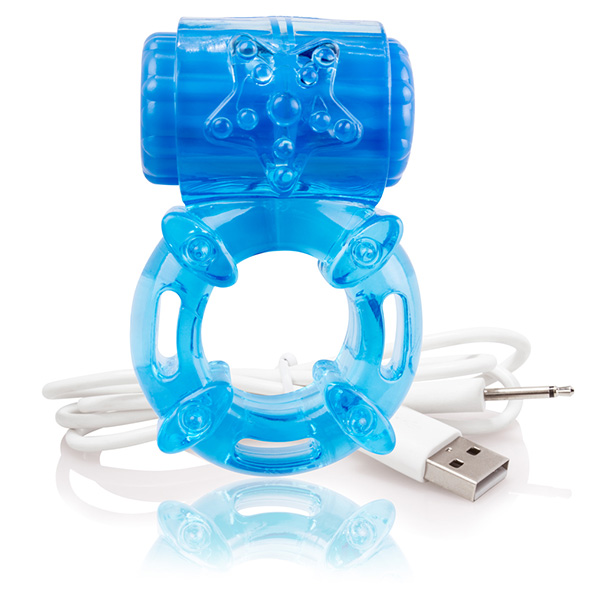 THE SCREAMING O - CHARGED BIG O BLUE, USB peeniserõngas, sinine