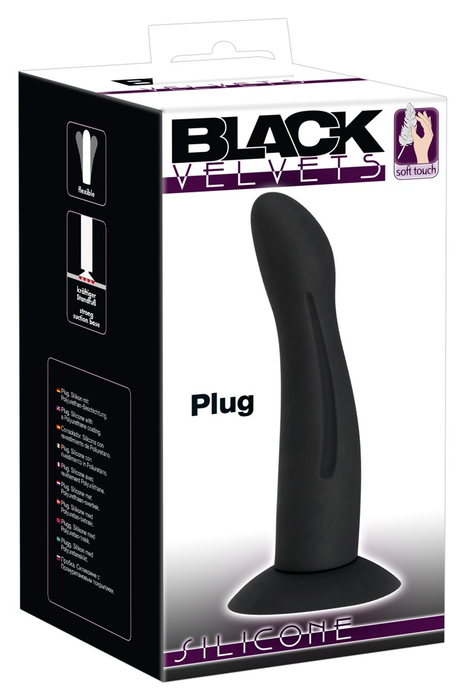 Black Velvet Plug, dildo
