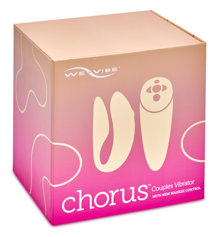We Vibe Chorus, ideaalne paaridevibraator puldiga, roosa