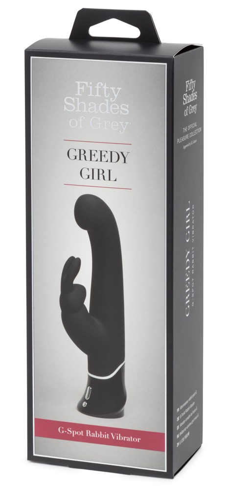 "50 Shades of Grey"-Greedy Girl G-Spot Rabbit Vibe, must jänkuvibraator