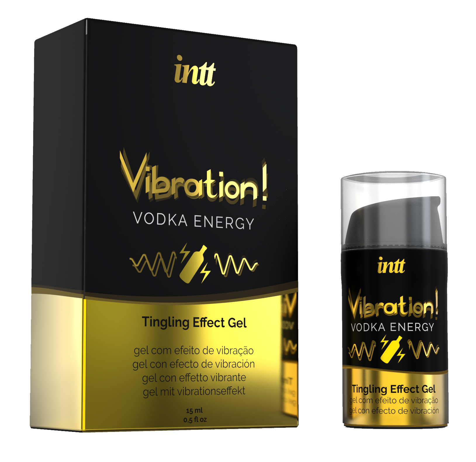 intt Liquid Vibration Vodka, super-stimulaator paaridele, 15ml
