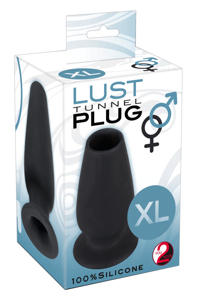 Lust Tunnel Plug XL, suur anaalne peputunnel, XL