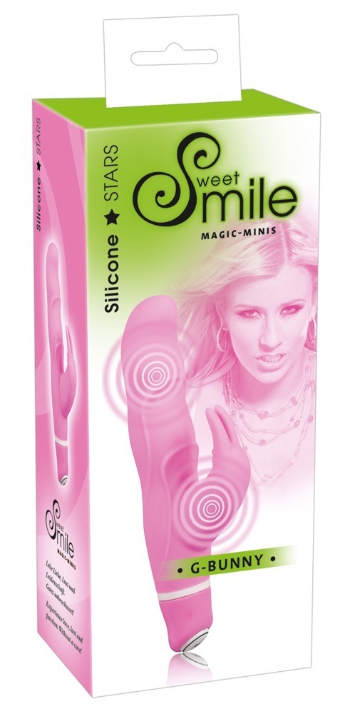 SMILE Magic-Minis G-Bunny, jänkuvibraator, roosa