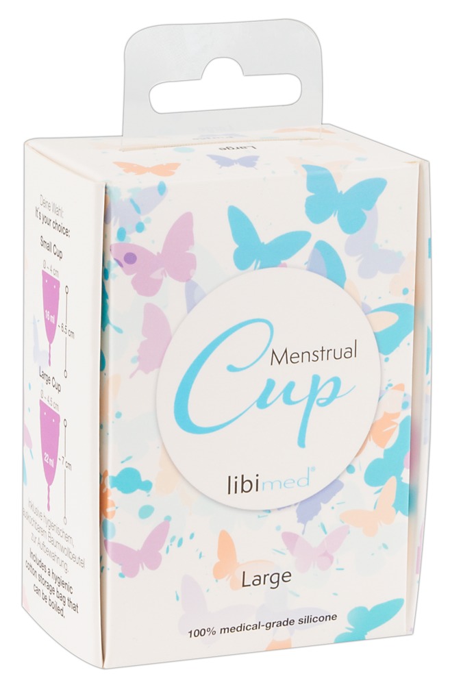 LIBImed Menstrual Cup, menstruaal-tops, suur