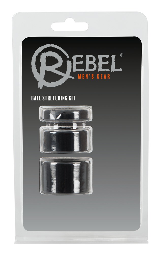 REBEL Ball Stretching Kit, rõngad munanditele, 3tk