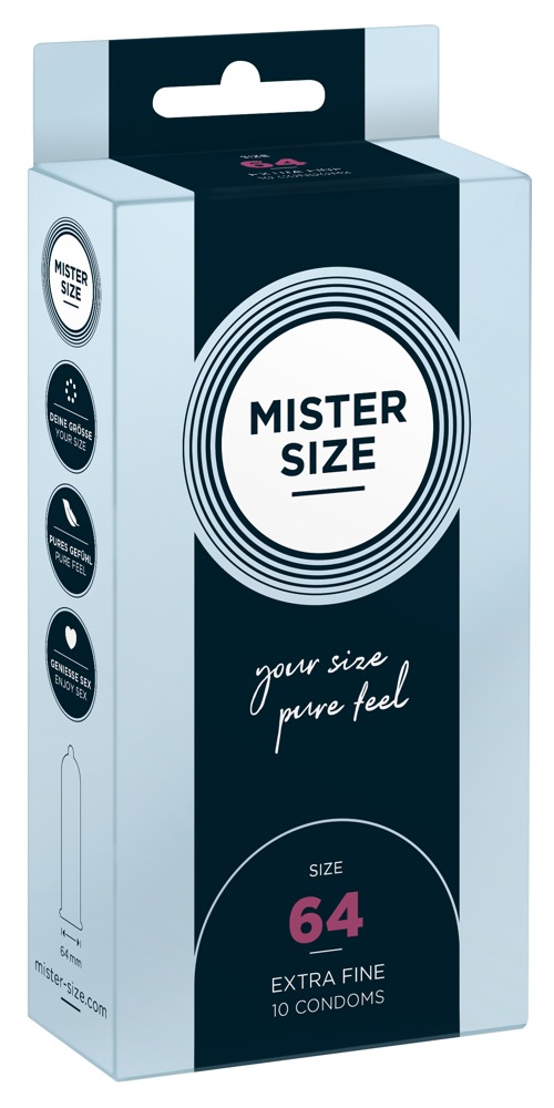 Mister Size 64 mm, suured kondoomid, 10tk